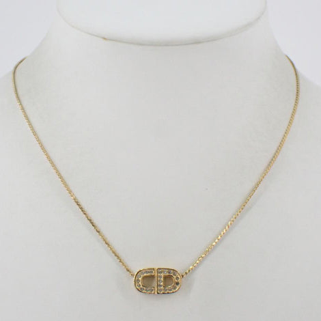 Gold Rhinestone Necklace