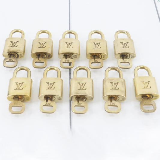 Set of 10 Padlocks