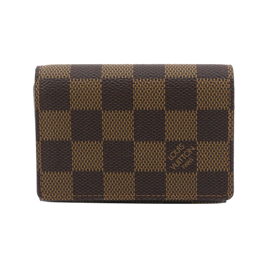 Damier Ebene Coin Case