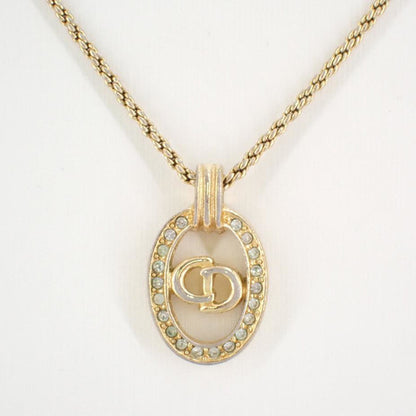 Gold Rhinestone Necklace