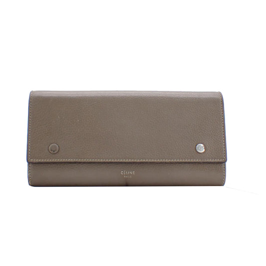 Beige  Long Wallet