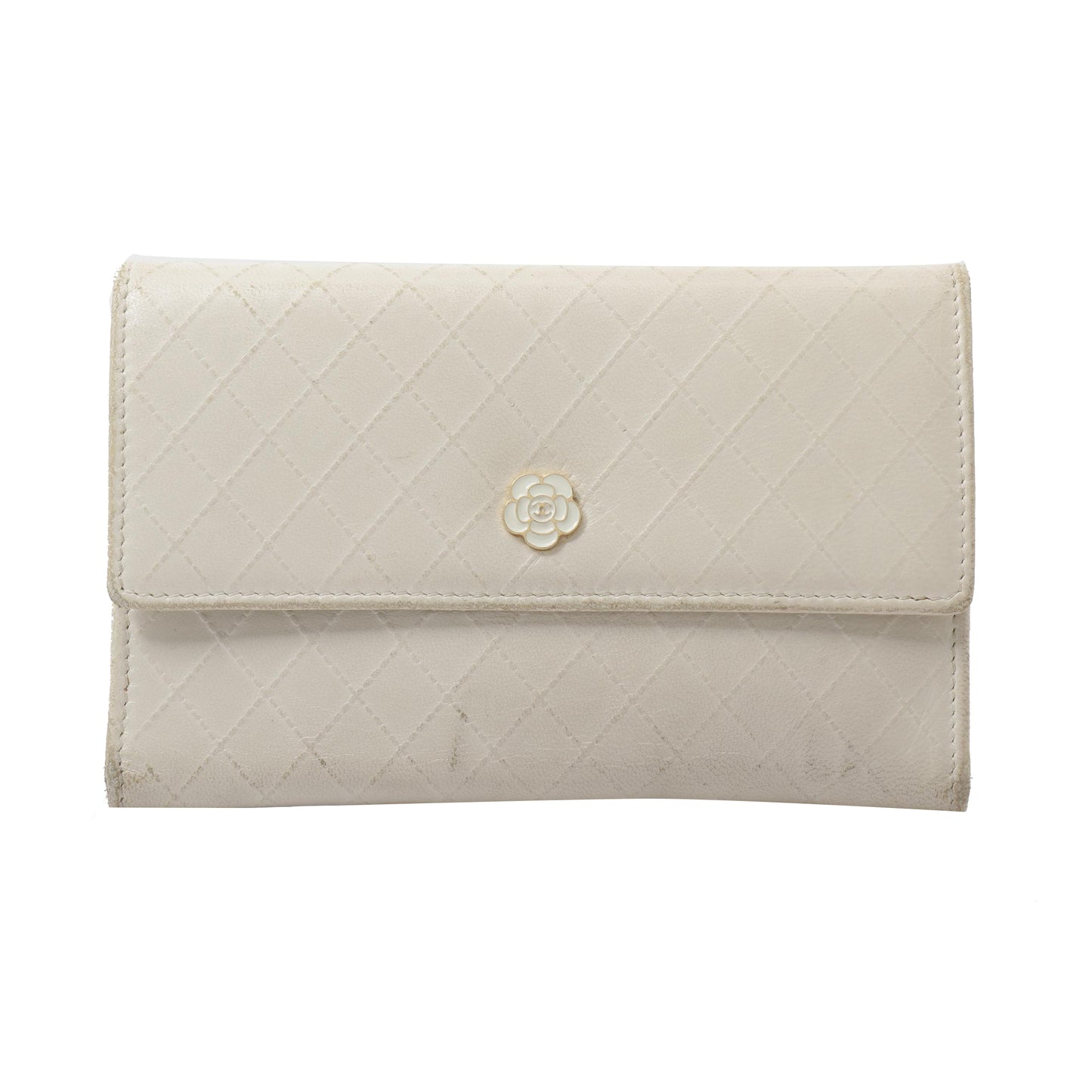 White Camellia Wallet