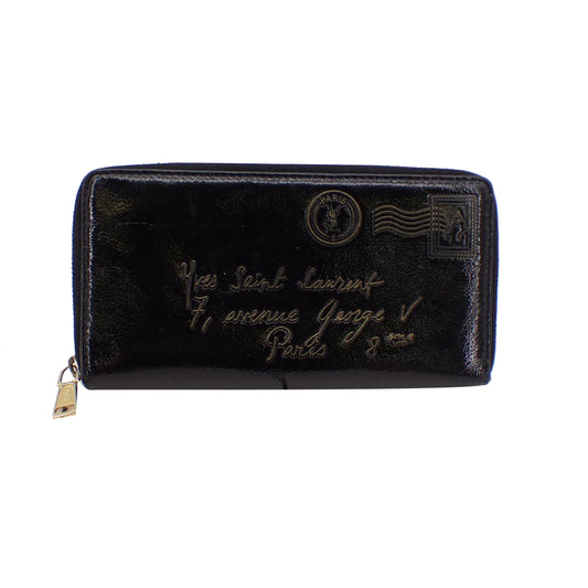 Black Zippy Wallet