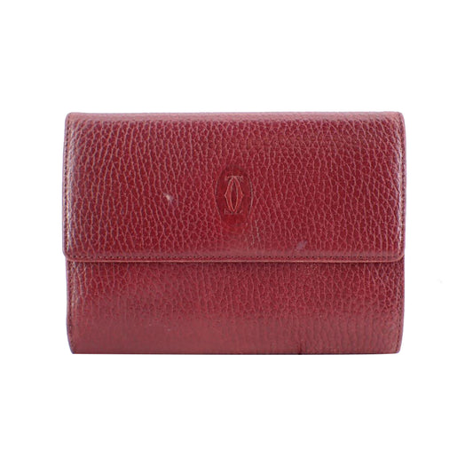 Red Leather Wallet