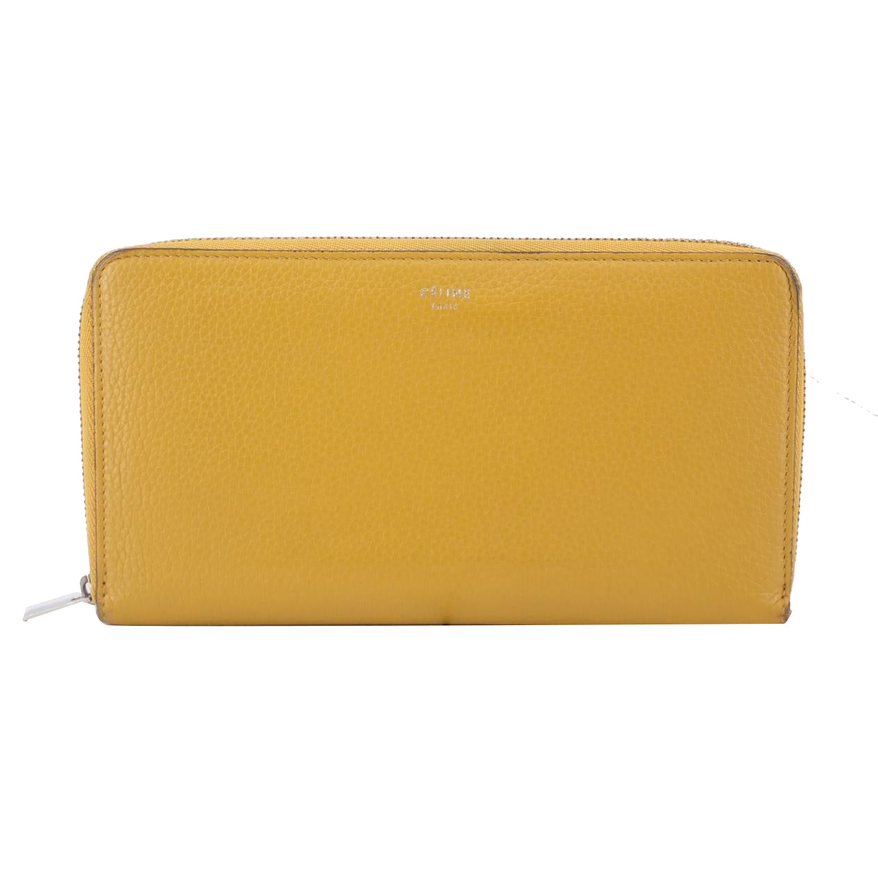 Yellow Zippy Long Wallet