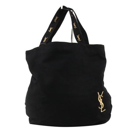 Black Canvas Tote Bag