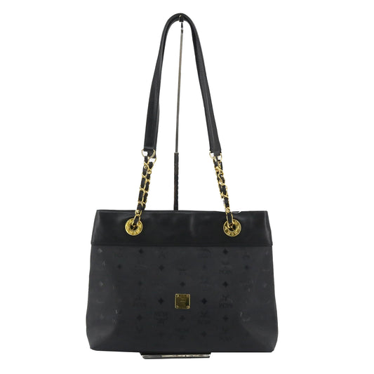 Black Visetos Tote Bag