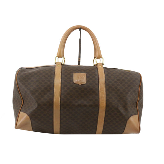 Brown Macadam Boston Bag