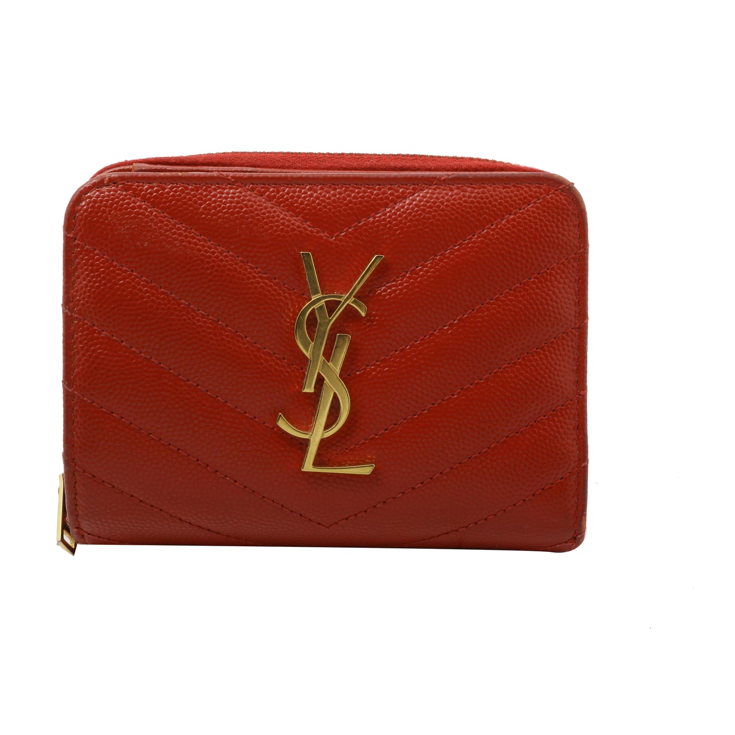 Red Cassandra Compact Wallet