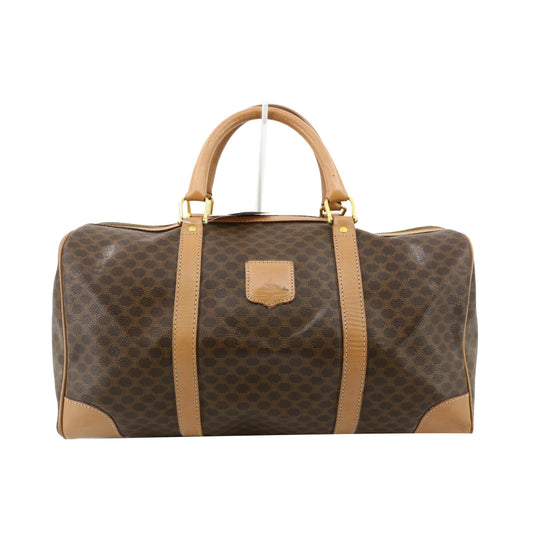 Brown Macadam Boston Bag