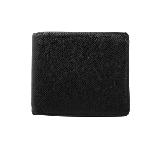 Taiga Black Bi-Fold Wallet