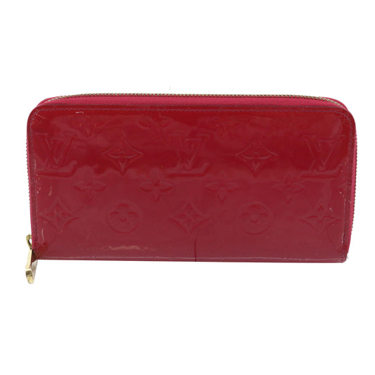 Vernis Red Zippy Wallet