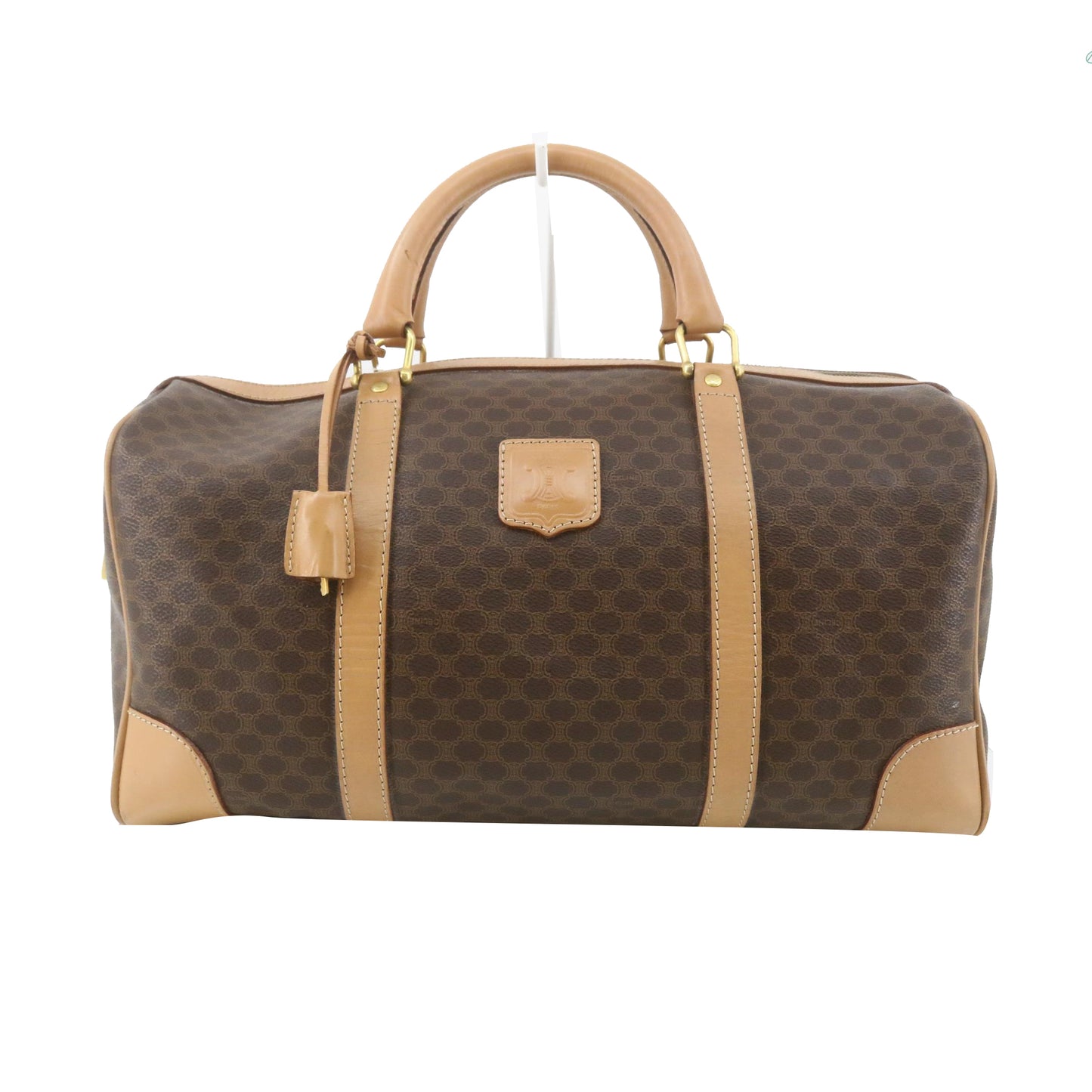 Brown Macadam Boston Bag