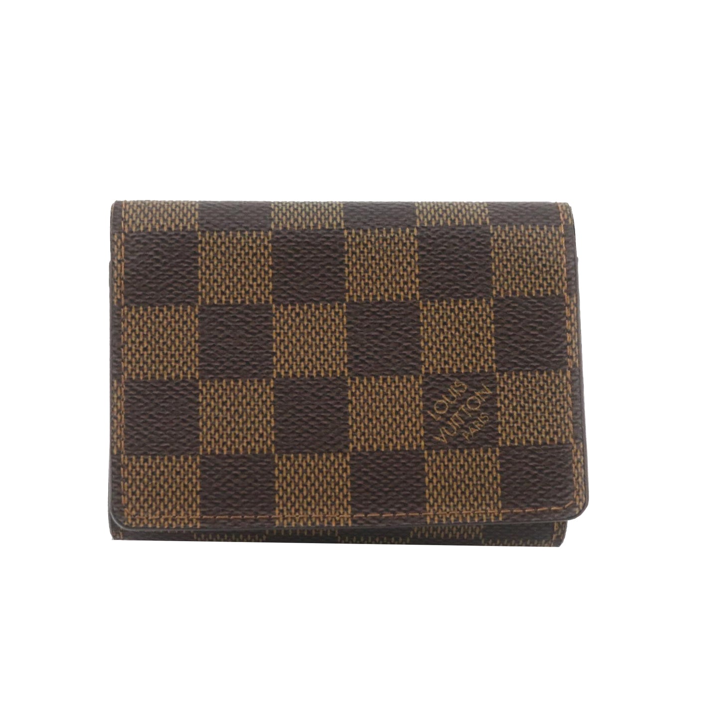 Damier Ebene Card Case