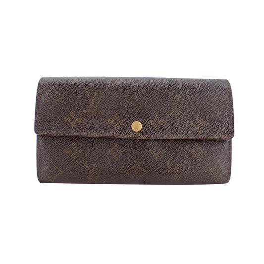 Monogram Bi-fold Long Wallet