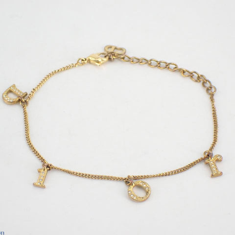 Gold Rhinestone Bracelet