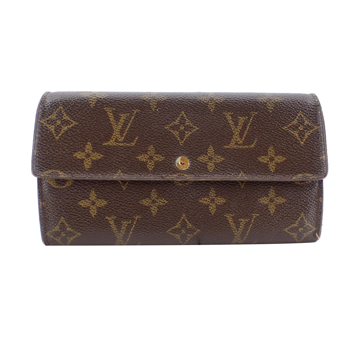 Monogram Bi-fold Long Wallet