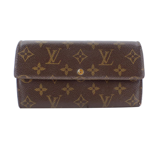 Monogram Bi-fold Long Wallet