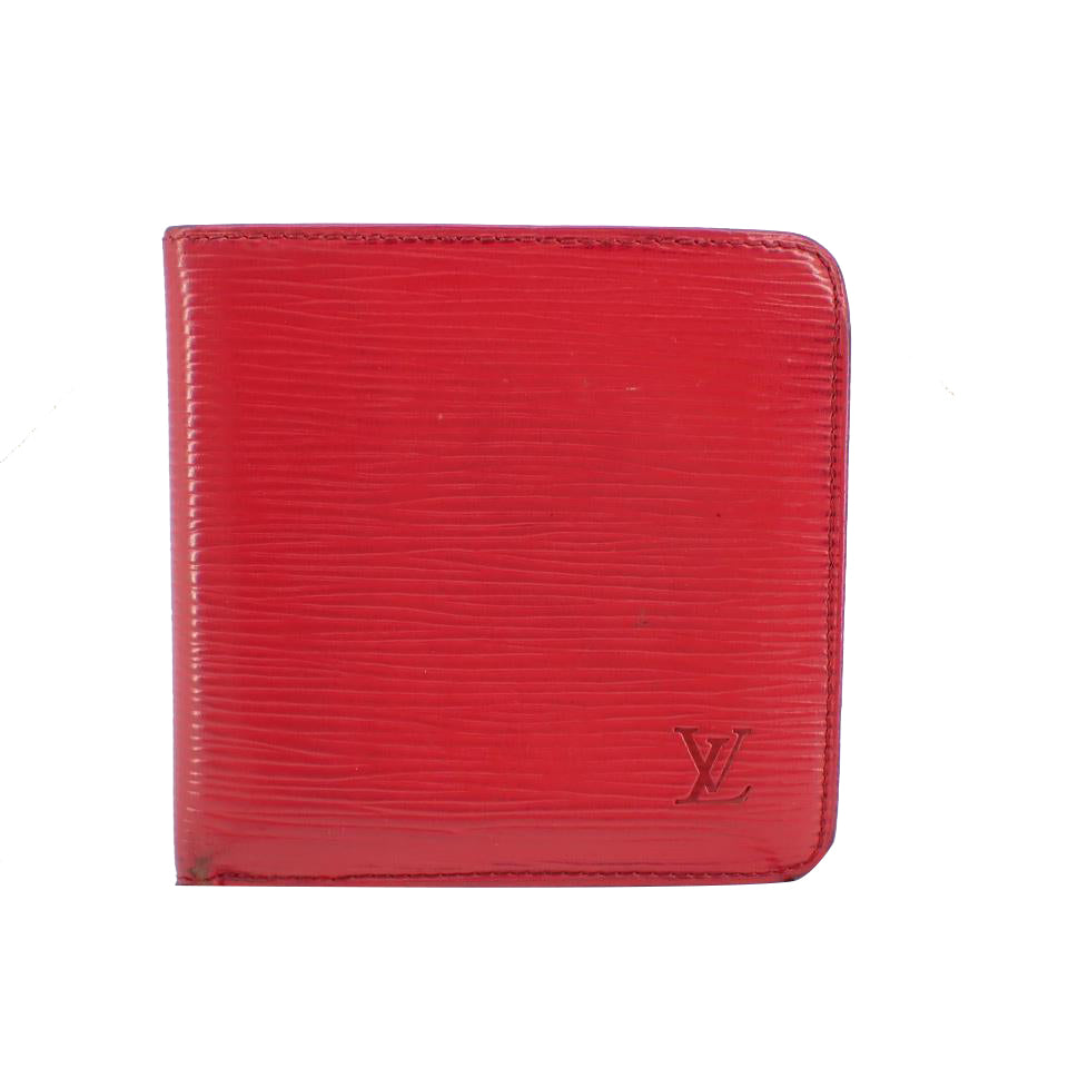 Epi Red Bi-fold Wallet