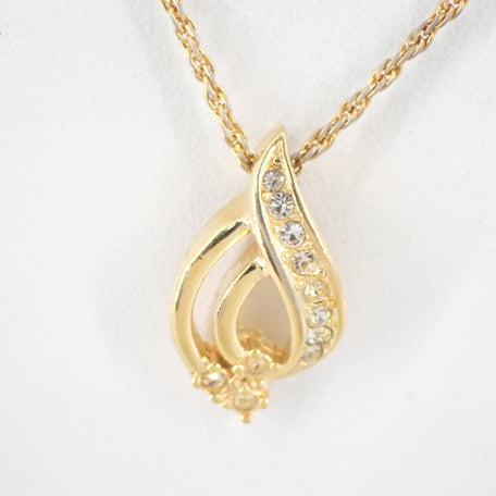 Gold Rhinestone Necklace