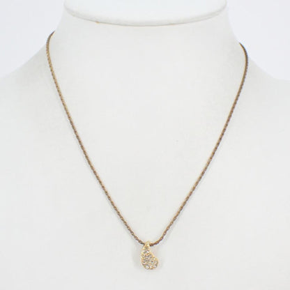 Gold Rhinestone Necklace