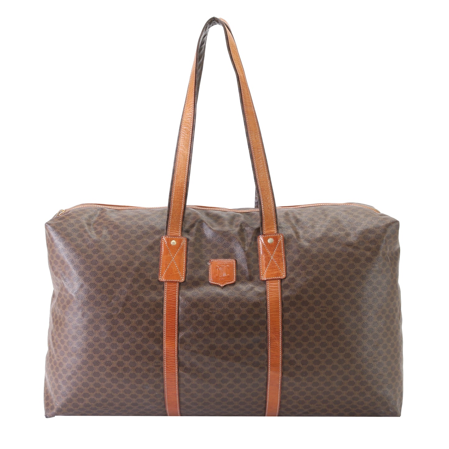 Brown Macadam Boston Bag