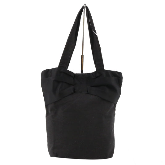 Black Canvas Tote Bag