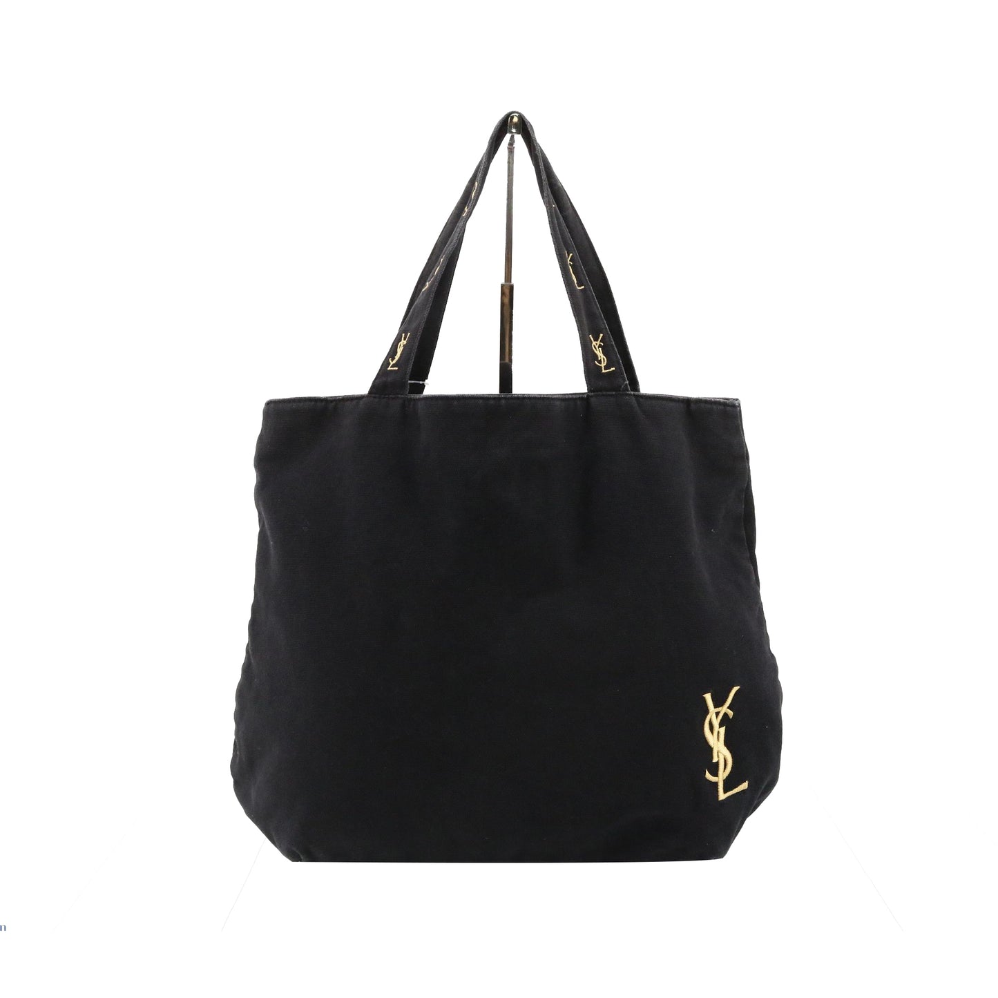 Black Canvas Tote Bag