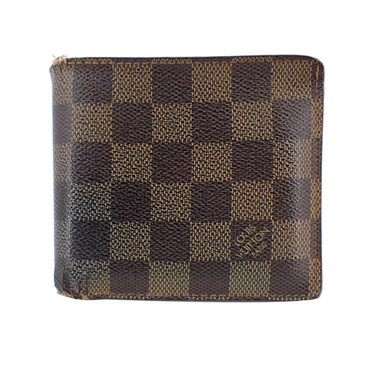 Damier Ebene Bi-fold Wallet