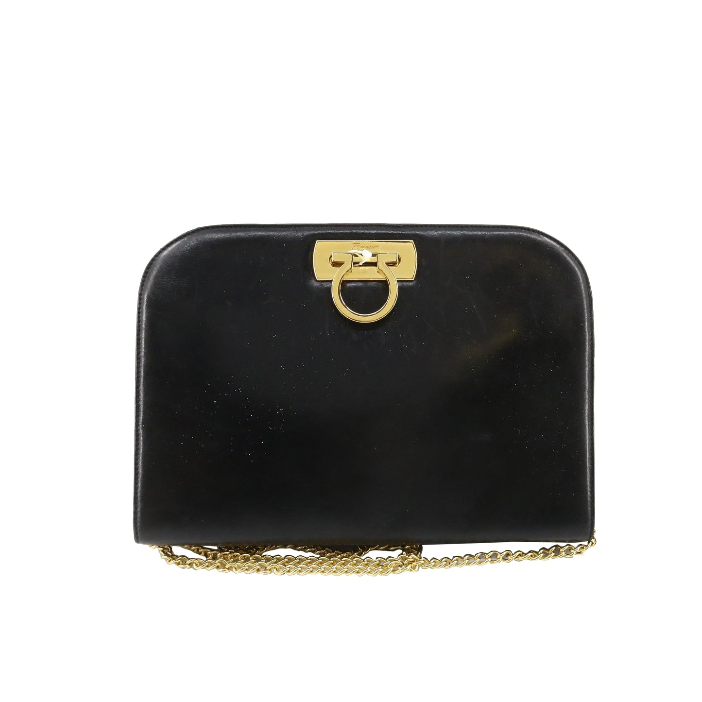 Black Gancini Shoulder Bag