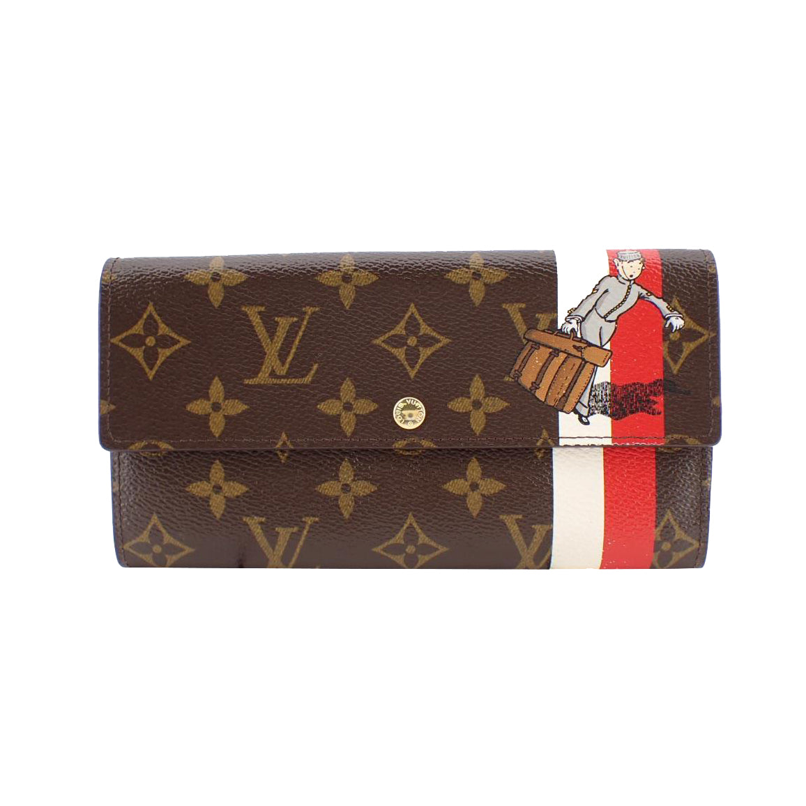 Monogram Sarah Wallet