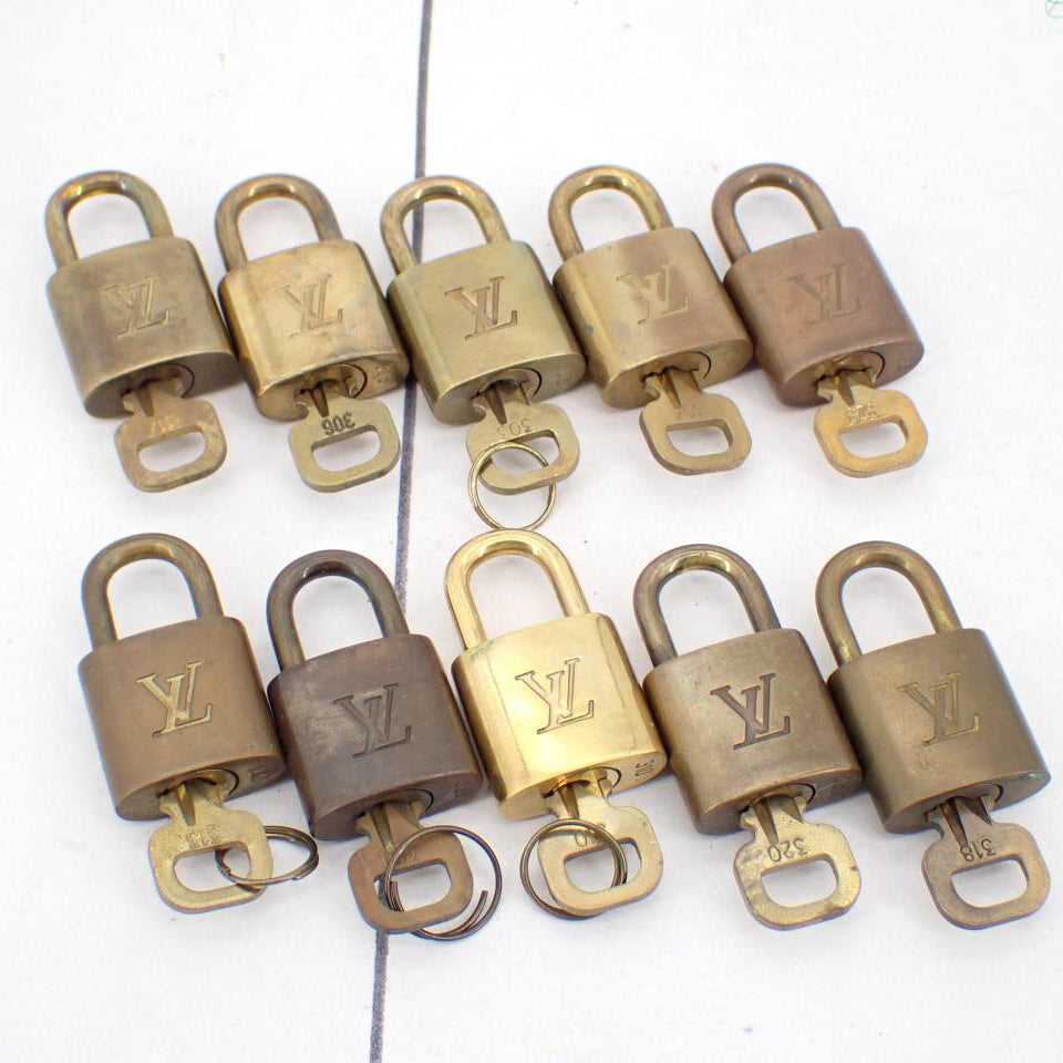 Set of 10 Padlocks