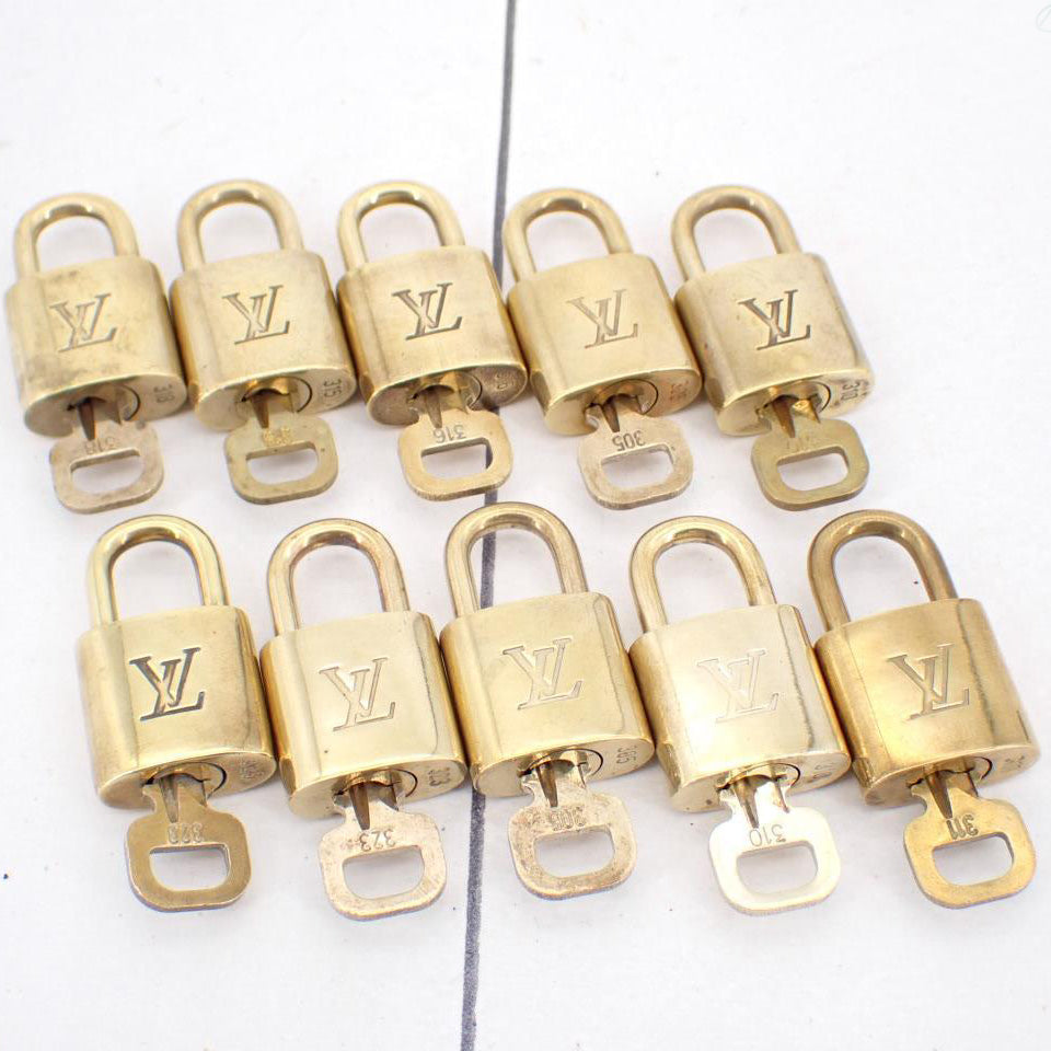 Set of 10 Padlocks