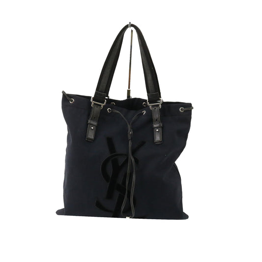 Black Canvas Tote Bag