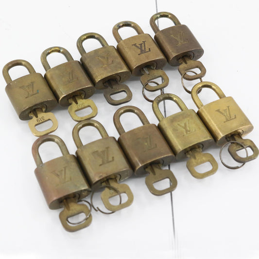 Set of 10 Padlocks