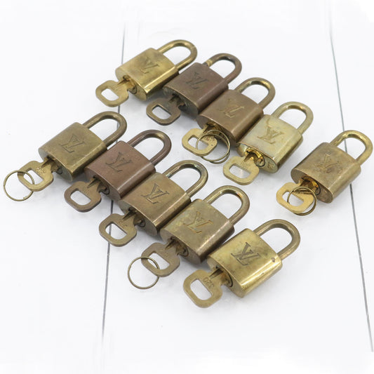 Set of 10 Padlocks