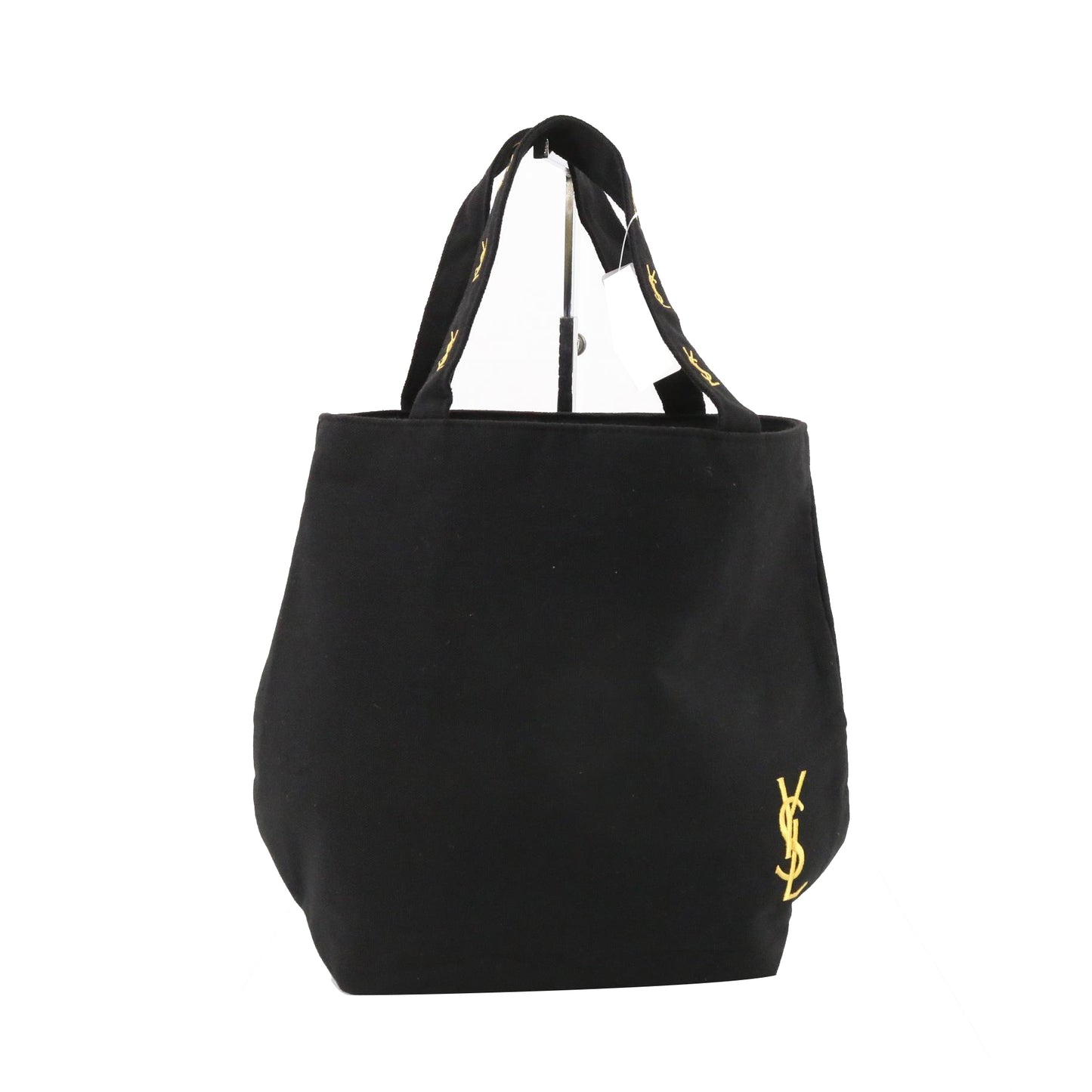 Black Canvas Tote Bag