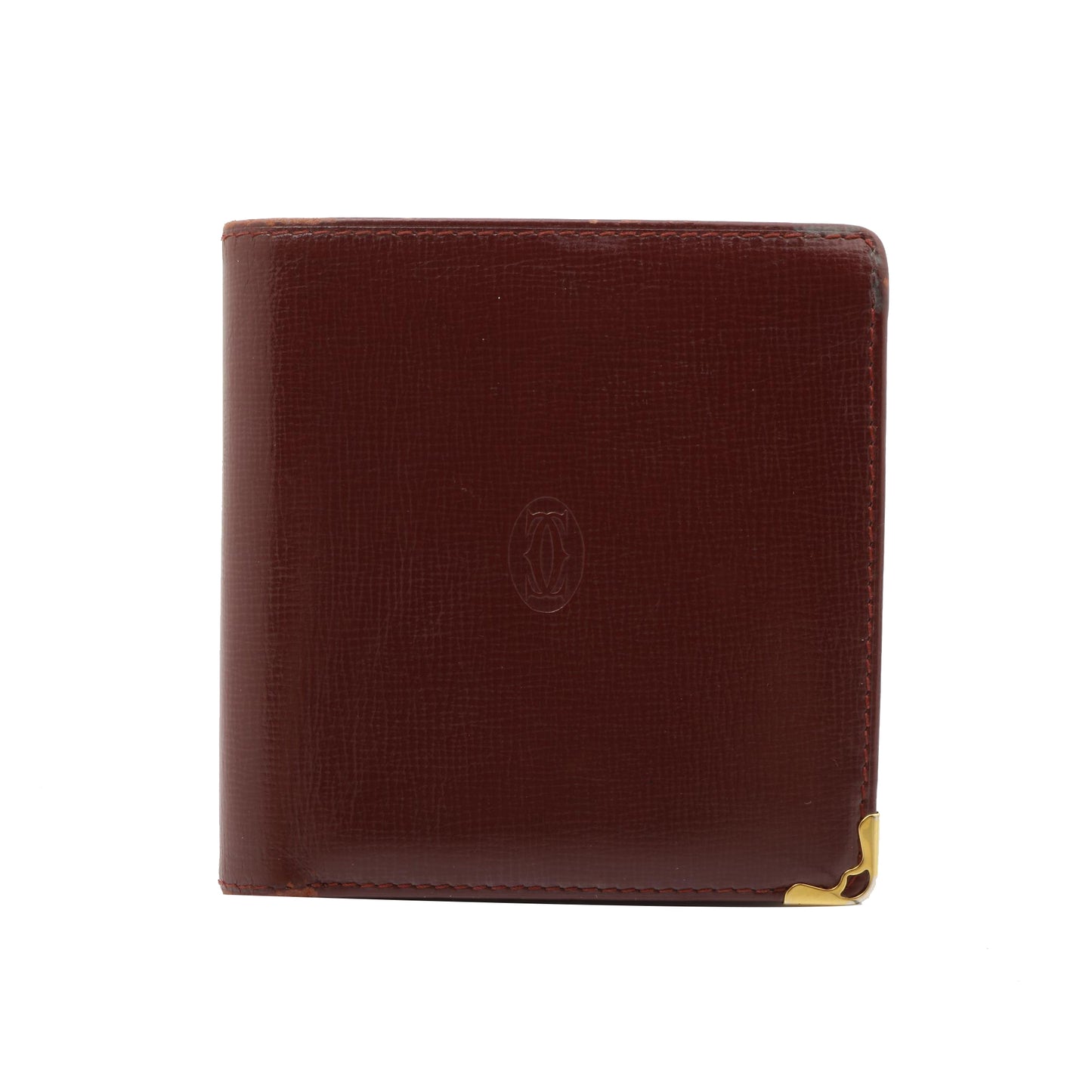 Bordeaux Leather Bi-fold Wallet