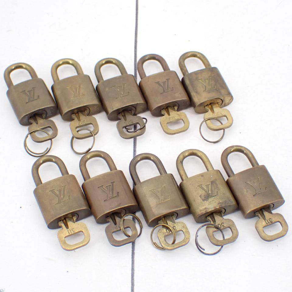 Set of 10 Padlocks