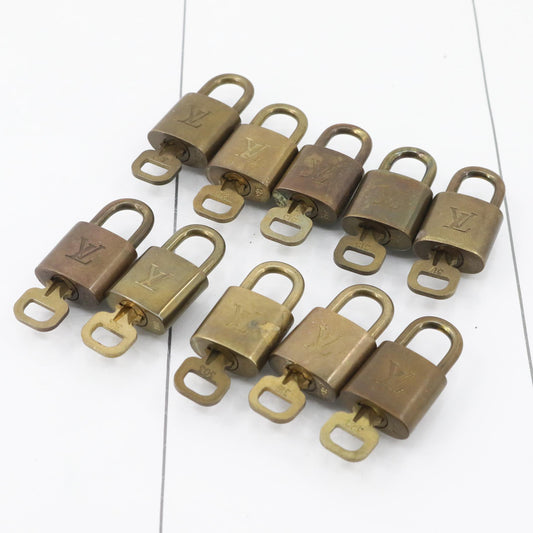 Set of 10 Padlocks