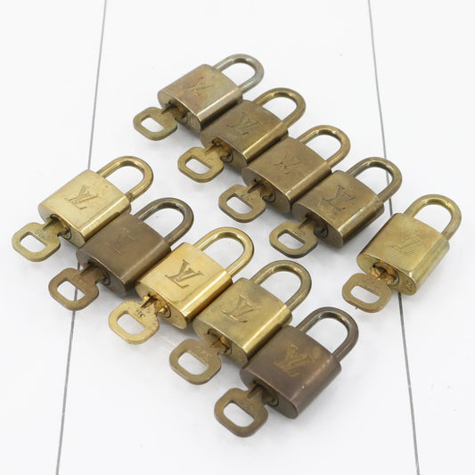 Set of 10 Padlocks