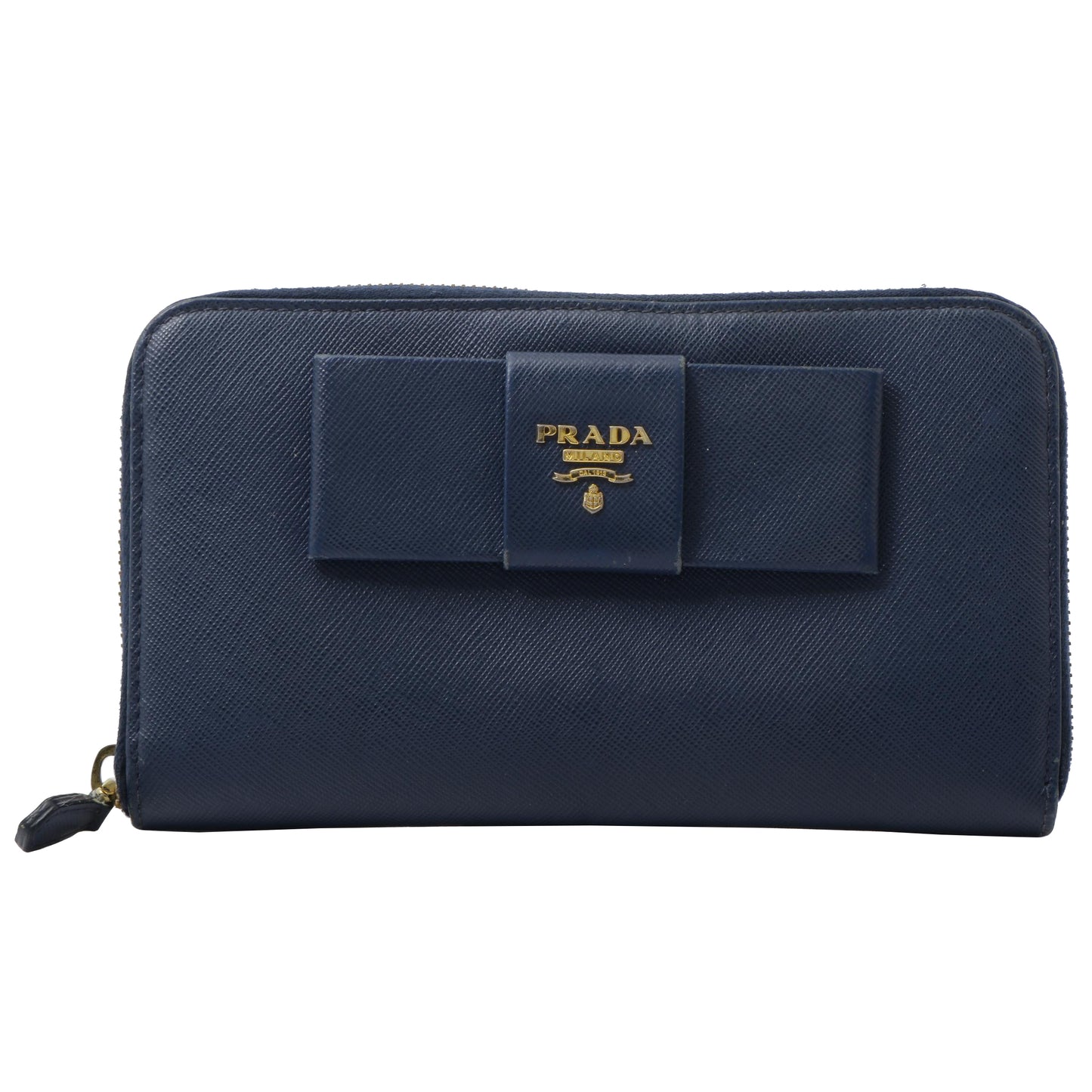 Blue Zippy Wallet