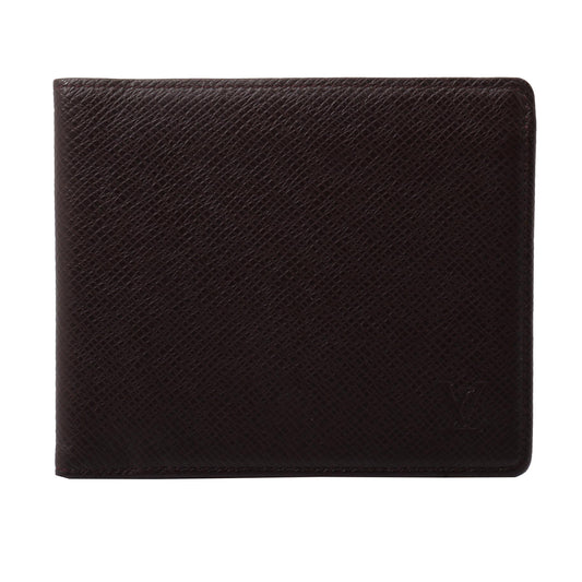 Taiga Maroon Bi-Fold Wallet