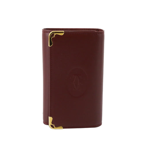 Bordeaux Leather Key Case (6)