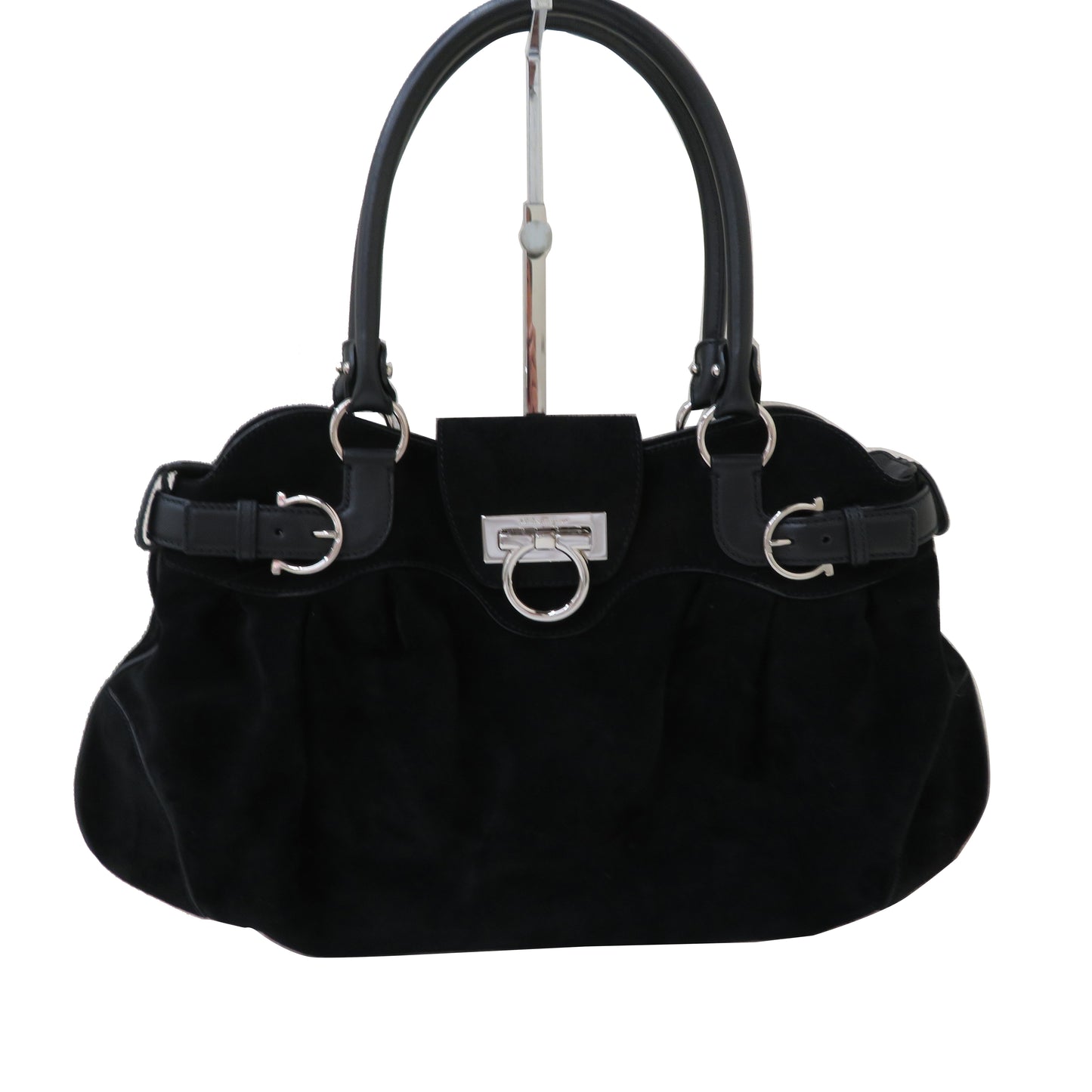 Black Gancini Shoulder Bag