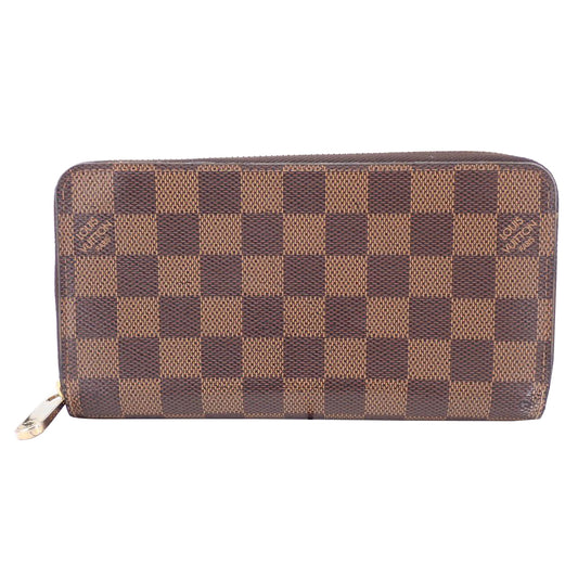 Damier Ebene Zippy Wallet