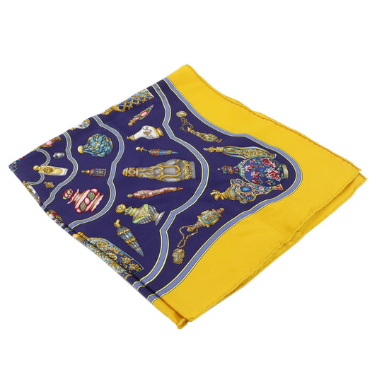 Yellow Silk Scarf