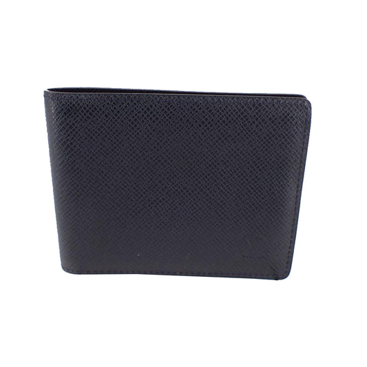 Taiga Black Bi-Fold Wallet