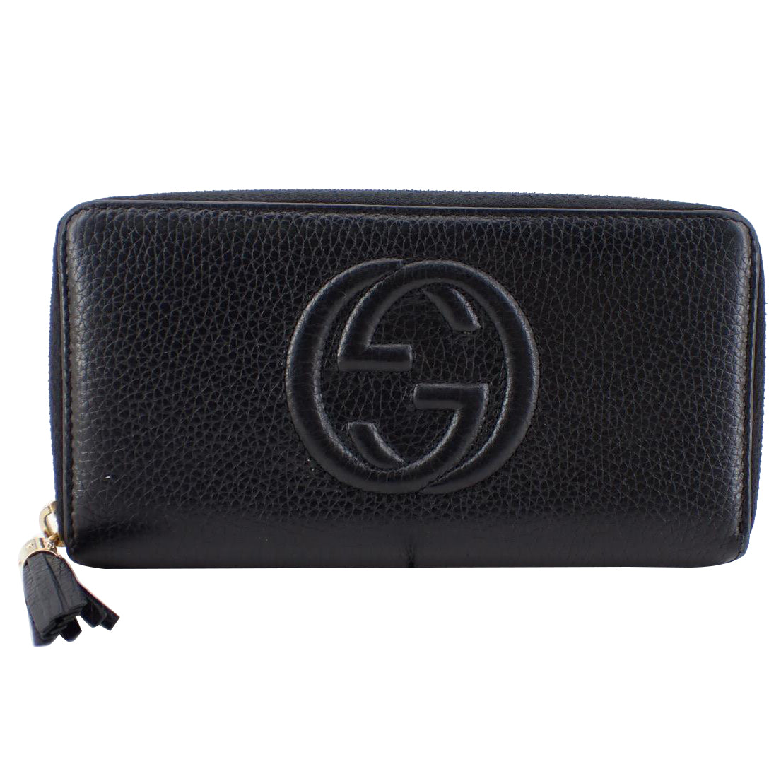 Black Soho Zippy Wallet