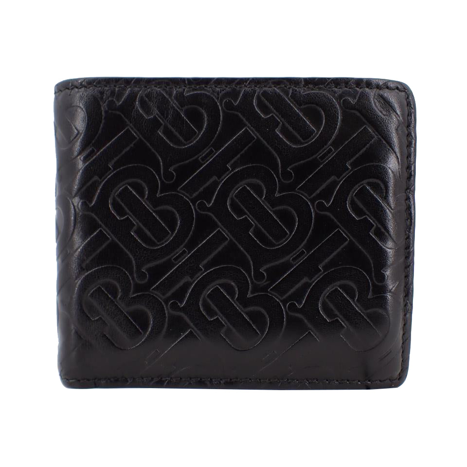 Black Leather Bi-Fold Wallet